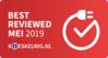 Best reviewed mei 2019