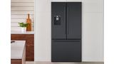 Bosch black stainless steel refrigerator