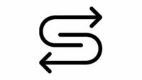 Två böjda pilar som formar ett S – tecknet för att du behöver fylla på salt.