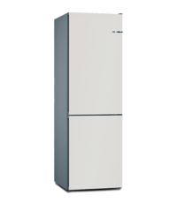 Façades de porte interchangeables des combinés réfrigérateur-congélateur de Bosch.