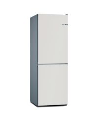 Façades de porte interchangeables des combinés réfrigérateur-congélateur de Bosch.