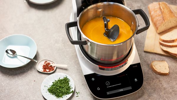 Riscaldare zuppe e minestre