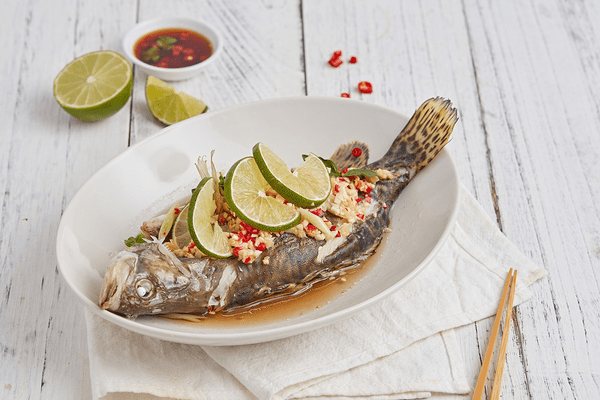 Thai-style Steamed Fish