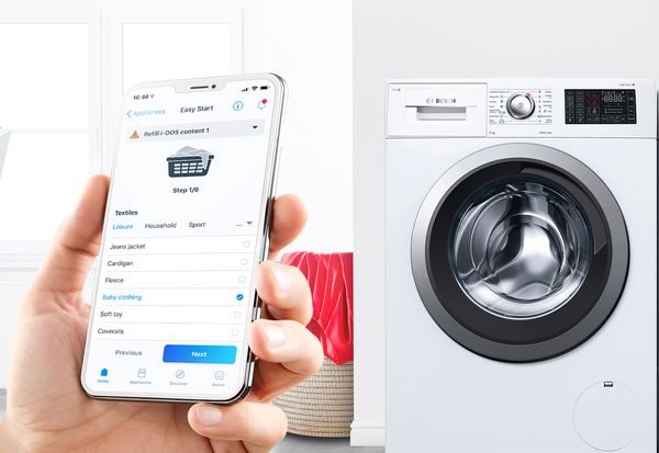 Lavadoras y Secadoras Inteligentes Bosch con Home Connect 