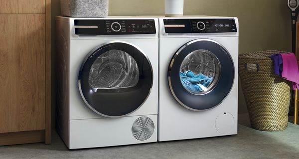 Bosch i-DOS washing machines with automatic dosing.