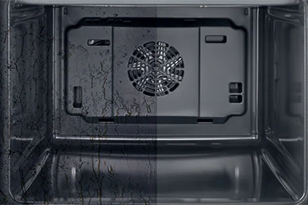 Bosch self cleaning oven feature