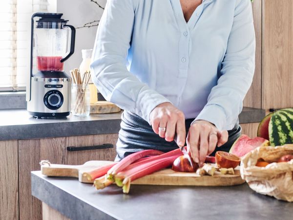 Bosch VTwonen keuken met blender op het aanrecht