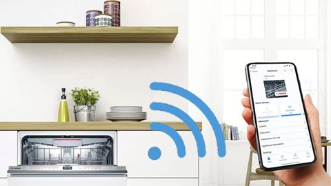 Bosch Electroménager – Connexion lave-vaisselle wifi