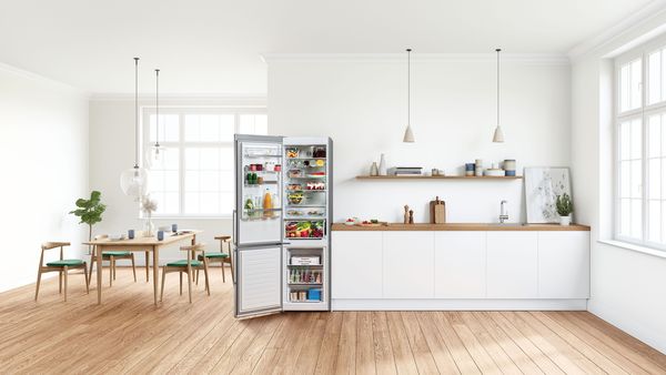 Холодильники с морозильной камерой Bosch с технологией VitaFresh XXL помогут вам получать больше удовольствия и меньше тратить. Смотрите, чтобы узнать, как это сделать. 