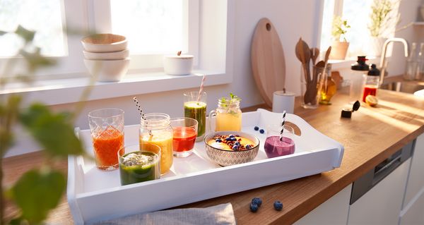 Smoothie and juice recipes for Bosch blenders and juices.