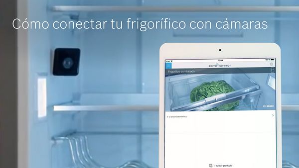 Cómo conectar tu frigorífico con cámaras a Home Connect 