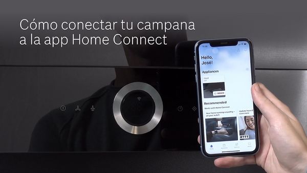 Cómo conectar tu campana a Home Connect