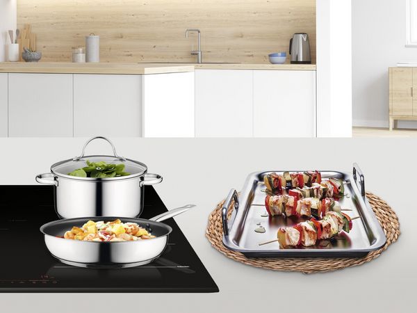 Cookware for Induction Hobs.