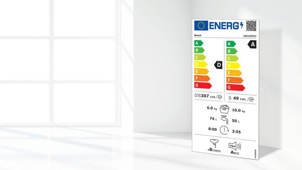 Bosch energy efficiency rating D