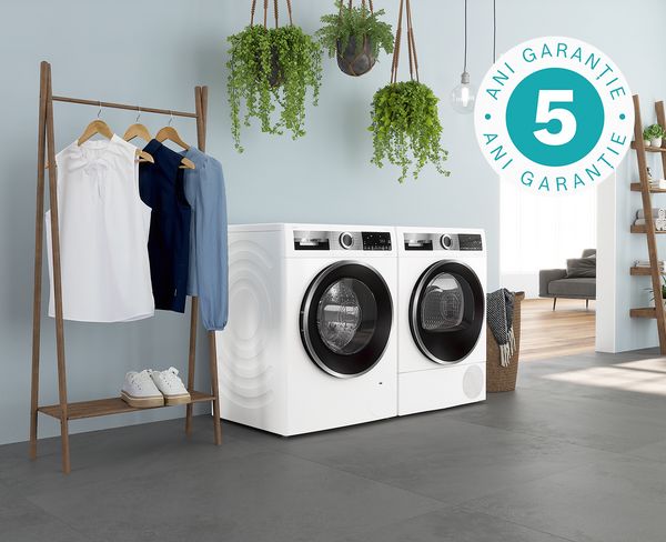 5 ani garantie masini de spalat si uscatoare de rufe