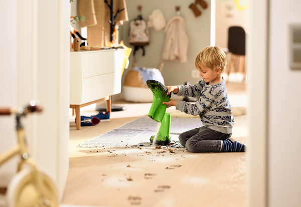 Как да поддържате дома си чист с деца наоколо