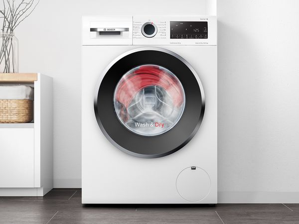 Two appliances in one: a washer dryer