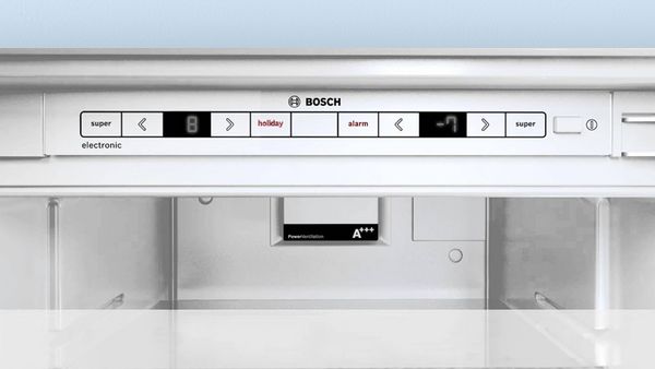 Bosch fridge freezer menu.