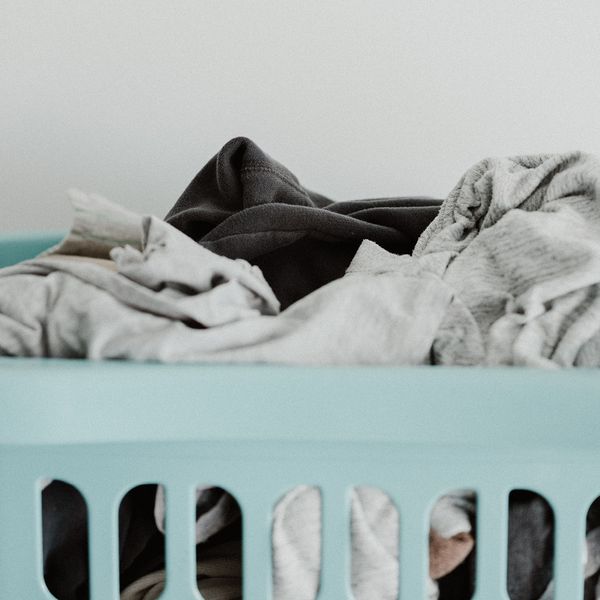 Laundry in a basket.