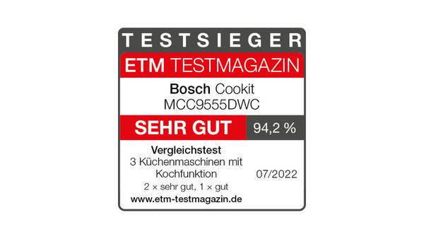 Award label with the rating "Very Good".