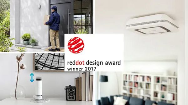 Produktwelt und Abbildung der Auszeichnung: reddot design award winner 2017.