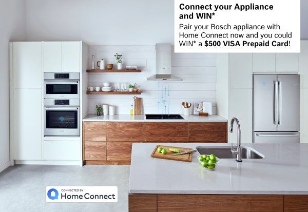Connect your appliance and WIN*