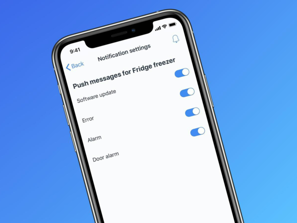 Push Notifications with Home Connect
