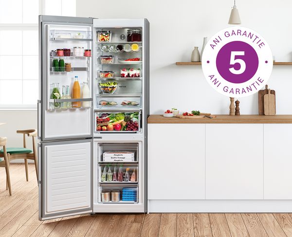 5 ani garanție fără costuri suplimentare la aparate frigorifice