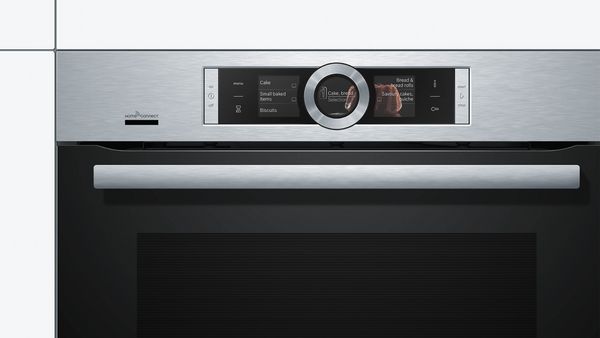 A picture of a Bosch oven display. 