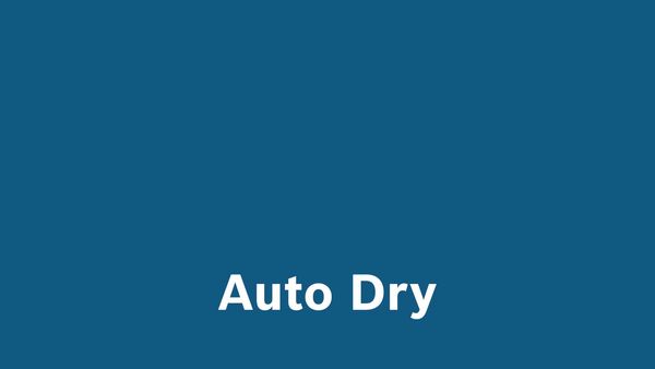 Video explaining how Auto Dry works.