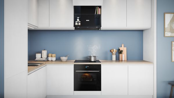Cucina moderna con elettrodomestici Bosch 