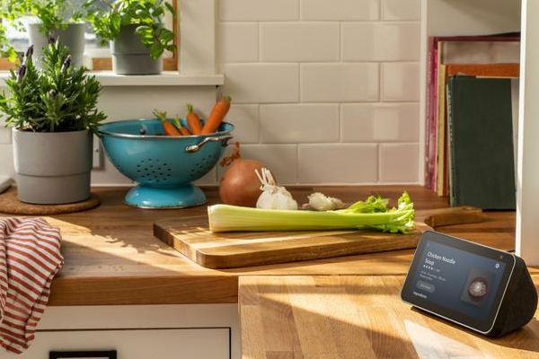 Smart machine on kitchen countertop