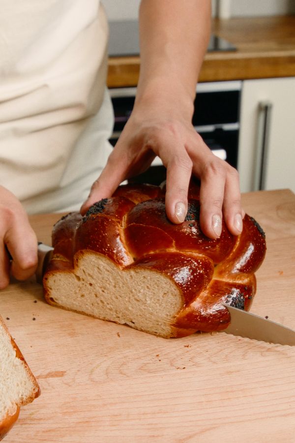 Challa bröd bakat av Jimmy Guo i Bosch köksmaskin Serie 6