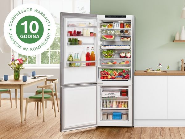 Bosch hladnjak sa znacku za 10 godina jamstva.