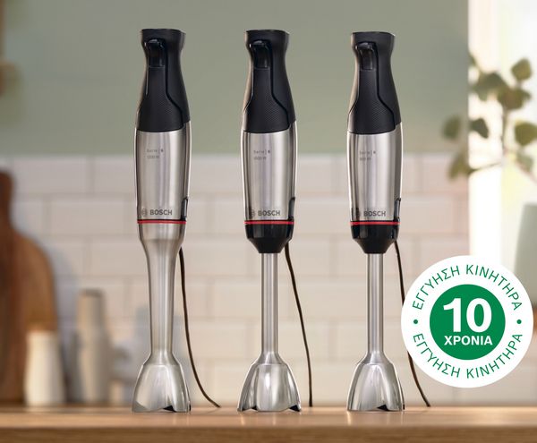 Ραβδομπλέντερ Bosch ErgoMaster Series 6 με σήμα 10ετούς εγγύησης