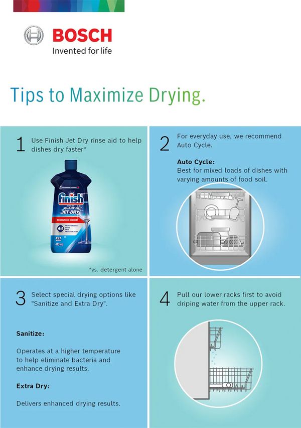 Tips to maximize drying