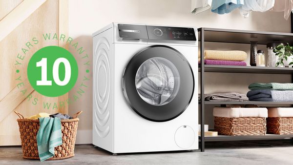 Bosch tvättmaskinsgaranti på 10 år