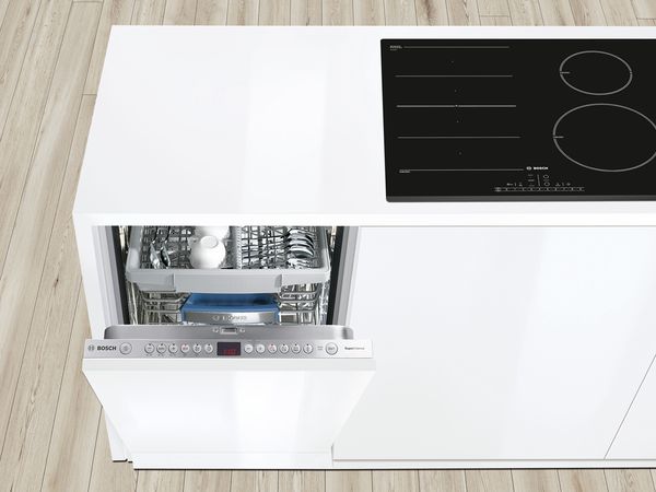Bosch built-in dishwasher installed correctly