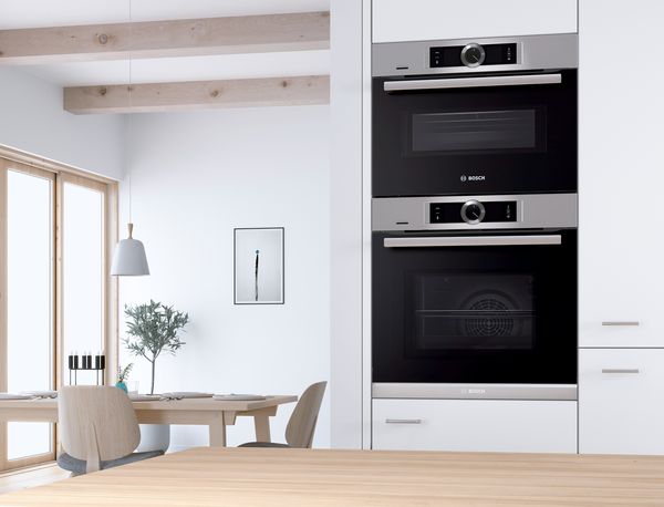 Bosch oven with integrated microwave