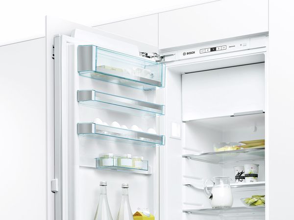 Interior of a Bosch fridge