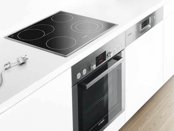 What should I look out for when connecting up a cooker or oven?