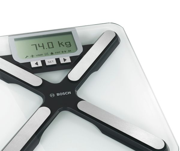 Bathroom scales from Bosch – keeping all your values in check