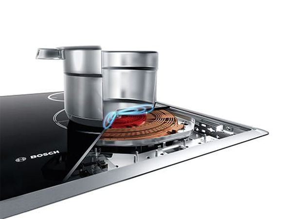How does a Bosch induction hob work?