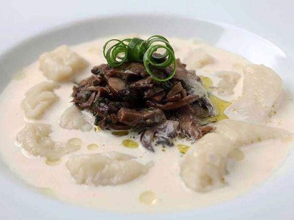 Gnocchis aux champignons