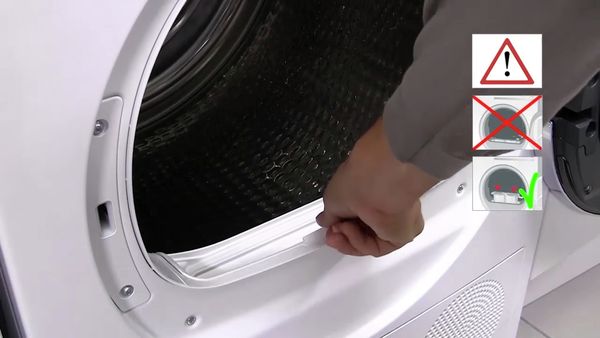 ¿Cómo limpiar el filtro de la secadora con bomba de calor?