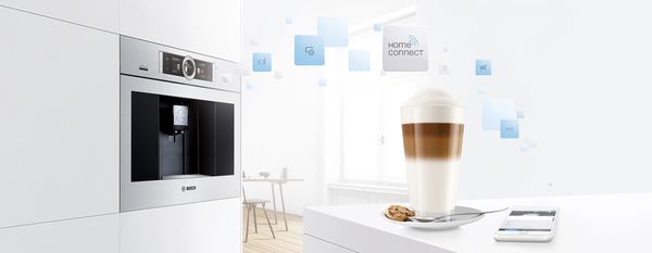 Bosch Coffee Machines with Home Connect.