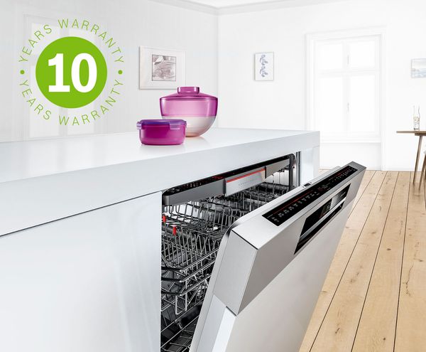 Especially for your dishes: a 10-year warranty on your dishwasher.