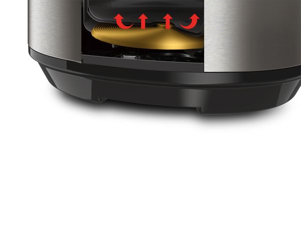 Cocina por inducción y por presión a vapor.