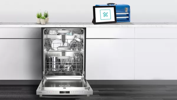 bosch dishwasher open with ipad repair icon