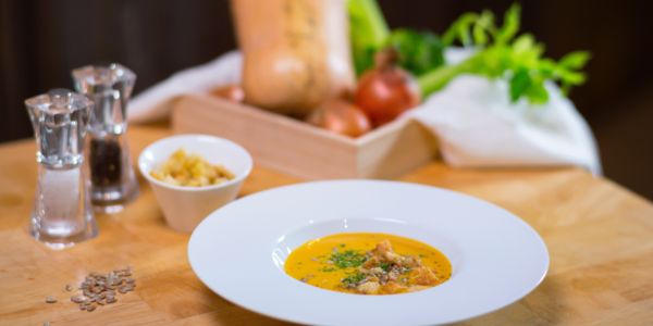 soupe à la courge butternut